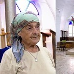 Margalit Zanati, gardienne dela synagogue de Pekein. אחרונת יהודיי פקיעין